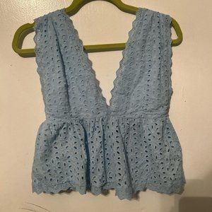 Women's Blue Vest